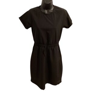 The North Face Never Stop Wearing Dress Womens XS Black Short Sleeve Drawstring